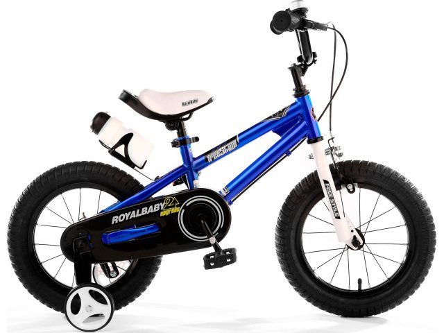 Детский велосипед Royal Baby Freestyle Steel 16, синий