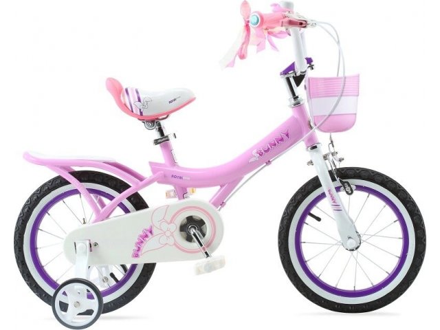 Детский велосипед Royal Baby Bunny Girl Steel 16, Розовый
