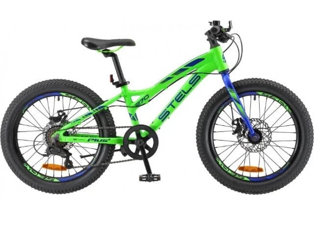 Детский велосипед Stels Pilot-270 MD 20”+ V010, рама 11” Зелёный