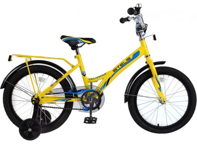 Детский велосипед Stels Talisman 18” Z010, рама 12” Жёлтый