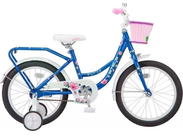Детский велосипед Stels Flyte Lady 18 Z011 рама 12” Голубой