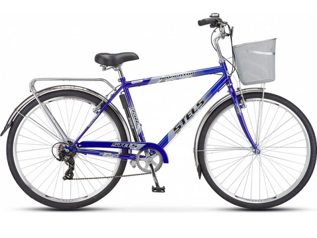 Дорожный велосипед Stels Navigator 350 Gent Z010, рама 20” Синий