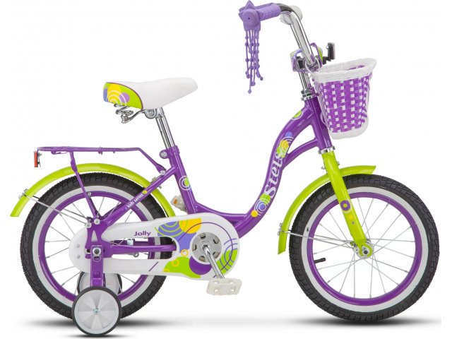 Детский велосипед Stels Jolly 14” V010, рама 9.5” Фиолетовый
