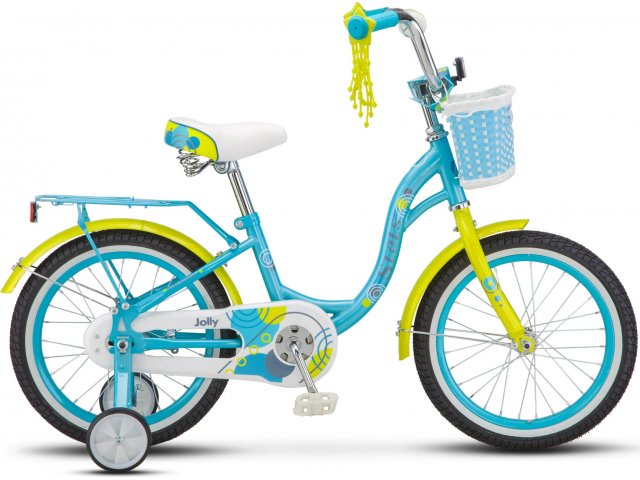 Детский велосипед Stels Jolly 16” V010 (2021) рама 9.5” Мятный