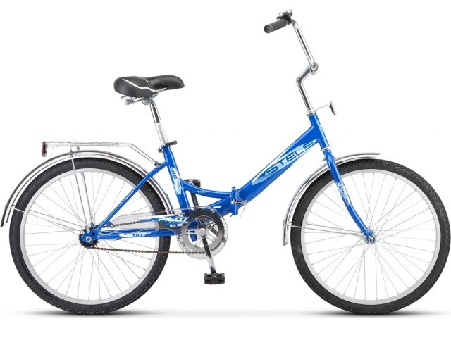 Складной Велосипед Stels Pilot-710 24” Z010, рама 16” Синий