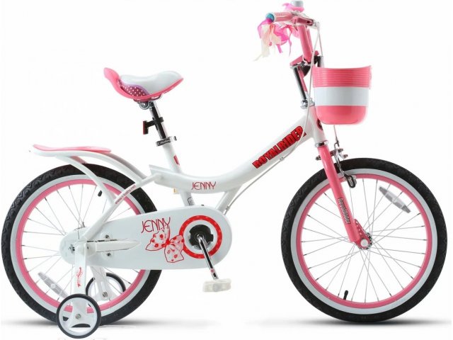 Детский велосипед Royal Baby Jenny 16 Onesize, Белый, RB16G-4