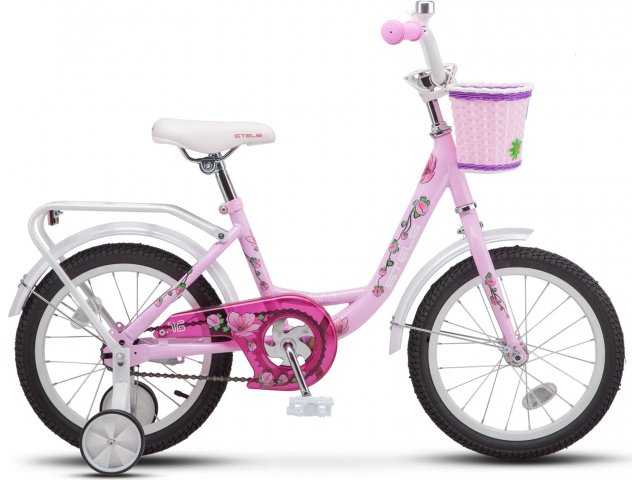 Детский велосипед Stels Flyte Lady 16” Z011 рама 11” Розовый размер рамы 11” Розовый