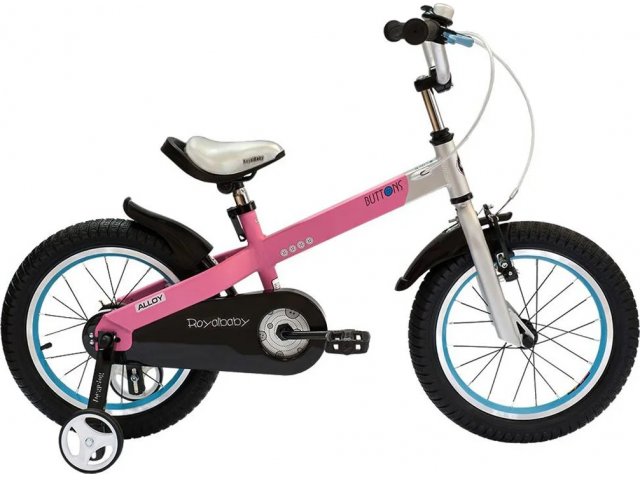 Детский велосипед Royal Baby BUTTONS ALLOY 16 Onesize, Розовый, RB16-16