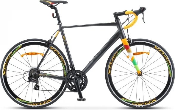 Шоссейный велосипед Stels XT280 28 V010 рама 23” Серый/жёлтый