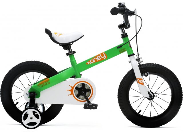 Детский велосипед Royal Baby Honey Steel 14, Зеленый