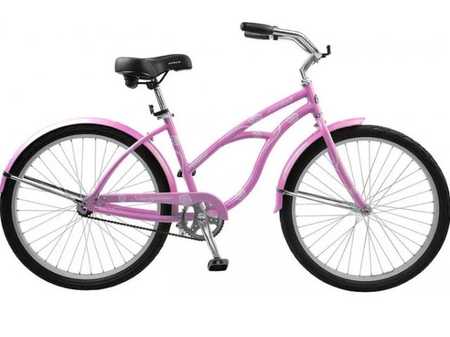 Велосипед Stels Navigator-110 Lady 26” 1-sp V010 рама 17” Розовый-коралл