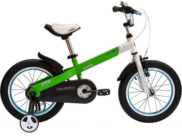 Велосипед Royal Baby BUTTONS 12” RB12-16 Бело-зелёный