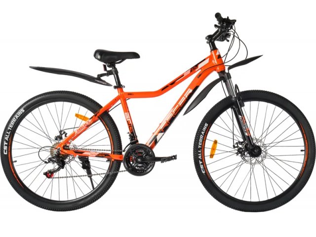 Велосипед 27 RACER NEXT 220D, Рама 19, Оранжевый