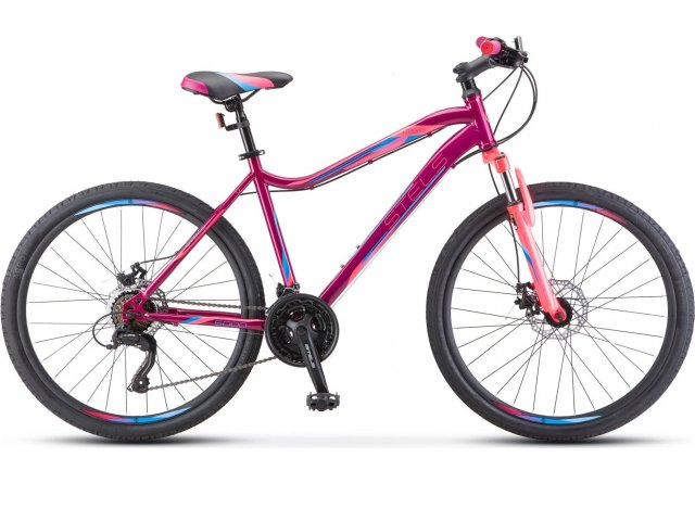 Велосипед Stels Miss-5000 MD 26” V020, рама 16” Фиолетовый/розовый 2021