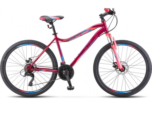 Велосипед Stels Miss-5000 D 26” V020, рама 16” Вишнёвый/розовый