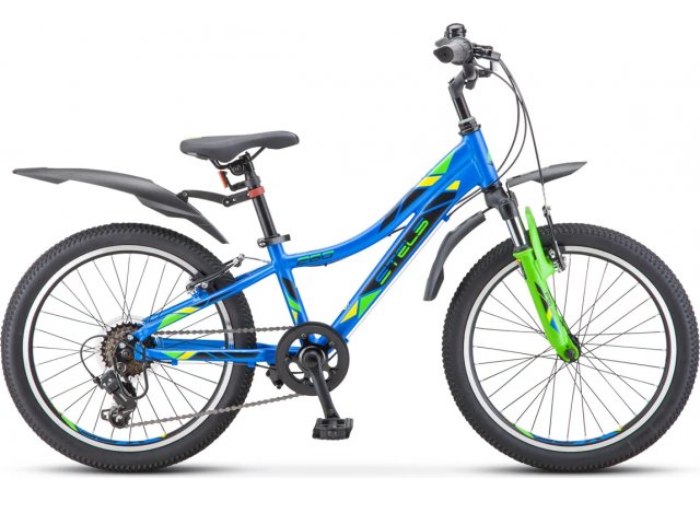 Велосипед Stels Pilot-260 Gent 20” V010, рама 10” Синий/зелёный