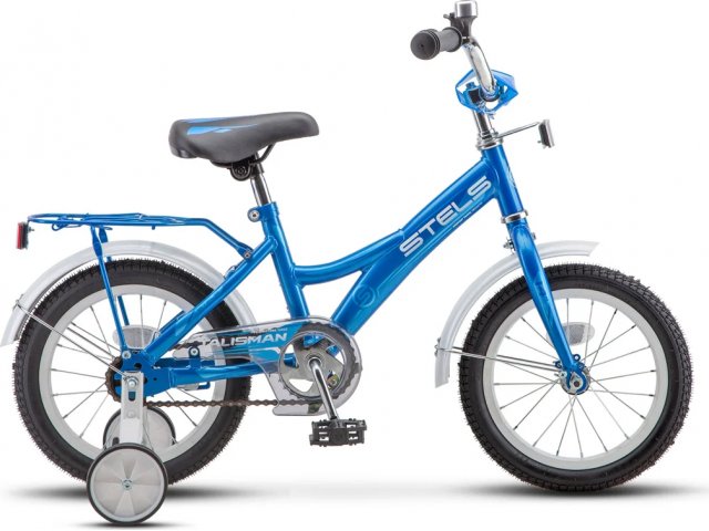 Детский велосипед Stels Talisman 14” Z010, рама 9,5” Синий рама 9.5” Синий