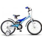 Детский велосипед Stels Jet 18” Z010, рама 10” Белый/синий