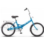 Городской велосипед STELS Pilot 410 20” Z011 (), рама 13.5” Синий