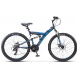 Горный велосипед Stels Focus MD 26” 21-sp V010 рама 18” Чёрный/синий