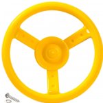 Руль пластиковый для детской игровой площадки BabyGrad, желтый