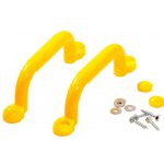 Ручки пластиковые для детской игровой площадки BabyGrad, желтый