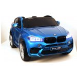 Электромобиль RiverToys BMW-X6-M-JJ2168 двухместный синий глянец