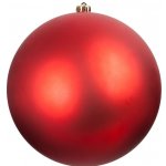 Новогодний шар матовый, красный, диаметр 250 мм, 1 шт в пакете ЕК0469
