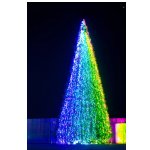 Многофункциональный комплект освещения «хамелеон», для новогодних елок высотой 18 м