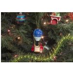 Новогодние украшения: Воздушный елочный шарик 640-6 Темно синий