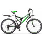 Горный велосипед Stels Challenger V Z010, рама 20” Чёрный/зелёный
