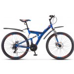 Велосипед Stels Focus MD 27.5” 21-sp V010, рама 19” Синий/неоновый_красный