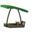 Песочница Leda со столиком для детской игровой площадки