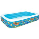 Надувной бассейн для детей Bestway Happy Flora, 305х183х56см