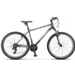 Велосипед Stels Navigator-590 V 26” K010 рама 16” Серый/салатовый