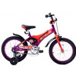 Детский велосипед Stels Jet 16” Z010, рама 9” Фиолетовый/оранжевый