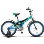 Велосипед Stels Jet 14” Z010, рама 8,5” Голубой/зелёный рама 8.5” Голубой/зелёный