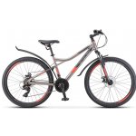 Велосипед Stels Navigator-610 MD 26” V050, рама 16” Серый/красный