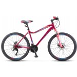 Велосипед Stels Miss-5000 D 26” V020, рама 16” Вишнёвый/розовый