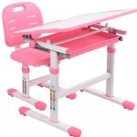 Комплект парта + стул трансформеры FunDesk Capri Pink Cubby