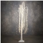 Светодиодное дерево Ива Рекмонд 150 см, 400 теплых белых LED ламп, таймер, IP44 Edelman