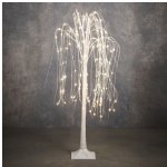 Светодиодное дерево Ива Рекмонд 120 см, 140 теплых белых LED ламп, таймер, IP44 Edelman