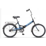 Велосипед Stels Pilot-415 20” Z010 рама 13.5” Чёрный/синий 2020