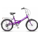 Складной велосипед Stels Pilot-450 20” Z010, рама 13.5” Фиолетовый