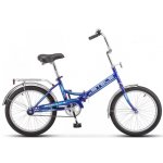 Складной велосипед Stels Pilot-410 20” Z010 рама 13.5” Синий