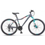 Горный Велосипед Stels Miss-6100 MD 26” V030, рама 19” Синий/Серый