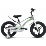 Детский велосипед Stels storm-16-MD-Z010 Z010 рама 8.6 серый - зелёный рама 8.6" серый - зелёный
