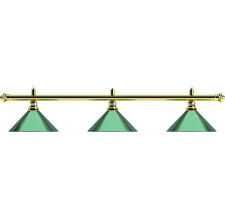 Лампа на три плафона Evergreen D35 (зеленая)