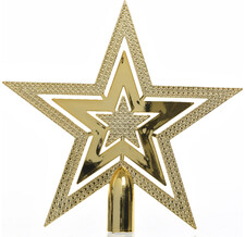 Верхушка Звезда, 20 см, золото KAEMINGK 029996