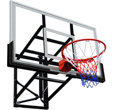 Баскетбольный щит 54 DFC BOARD54P 136x80cm поликарбонат (два короба)